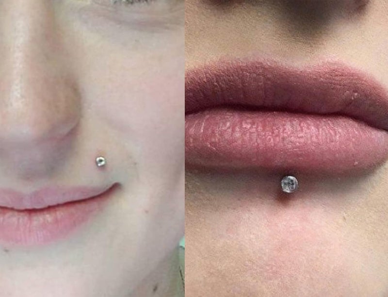 QWALIT Titanium Flat Back Helix Cartilage Earring Horseshoe Nose Ring Piercing Taper Threadless Jewelry Changing Tool Internal Threaded Piercing Taper Insertion Threader Tool Labret Jewelry Lip Studs - Image 4